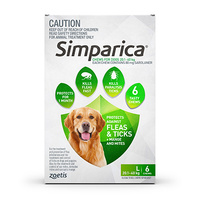 Simparica Chew Large Dog 20.1-40kg (6 Pack)