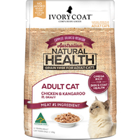 Ivory Coat Cat Pouch Cat Chicken & Roo 85g