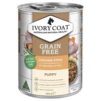 Ivory Coat Grain Free Chicken Stew Puppy Wet Food 400g