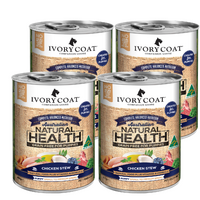 Ivory Coat Grain Free Chicken Stew Wet Puppy Food 400g x4