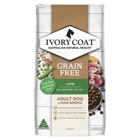 Ivory Coat Grain Free Lamb Large Breed Adult Dog Food 13kg