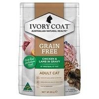 Ivory Coat Cat Wet Chicken & Lamb in Gravy