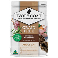 Ivory Coat Grain Free Dry Cat Food - Ivory Coat Cat Indoor Chick/Roo 2kg