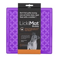 LickiMat Buddy Dog Slow Feeder Purple