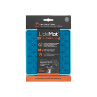 LickiMat MINI Tuff Buddy Dog Slow Feeder Turquoise