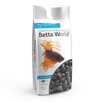 Betta Polished Black Gravel 350g