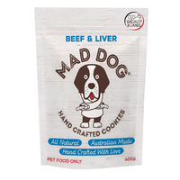 Mad Dog Beef & Liver Cookies 400g