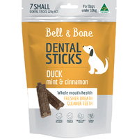 Bell & Bone Dental Sticks Duck Mint & Cinnamon Small 126g