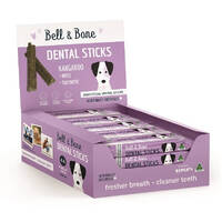 Bell & Bone Dog Treat Dental Stick Kangaroo 26g