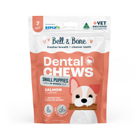 Bell & Bone Dental Chews Salmon & Carrot Puppy Small