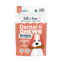 Bell & Bone Dental Chews Salmon & Carrot Puppy Large