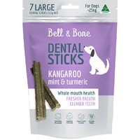 Bell & Bone Dental Sticks Roo & Tumeric Large 231g