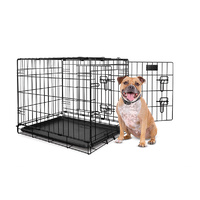 Yours Droolly Double Door Collapsible Crate 30"