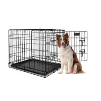 Yours Droolly Double Door Collapsible Crate 36"