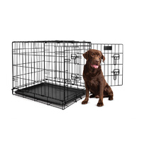 Yours Droolly Double Door Collapsible Crate 42"