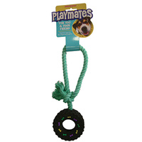 Rope Tug with Tyre Small