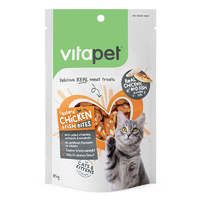 VitaPet Cat Treat Chicken & Fish Bites 85g