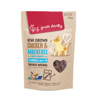 Yours Droolly Chicken & Mackeral NZ Dog Treat 220g