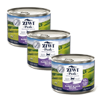 Ziwi Peak Cat Can Rabbit & Lamb 185g 3 Pack