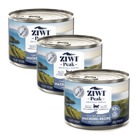 Ziwi Peak Cat Can Mackerel 185g 3 Pack