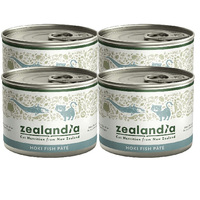 Zealandia Hoki Fish Pate Wet Cat Food 170g (4 Pack)