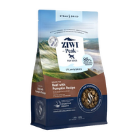 Ziwi Peak Steam & Dried Beef With Pumpkin Dog Food 800g