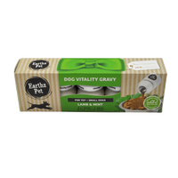 Earthz Pet Gravy Lamb & Mint Medium & Large Dog Treat 35ml 5pk