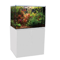 Aqua Sys 235 Tank & Cabinet Combo White