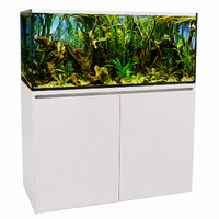 Aqua Sys 315 Tank & Cabinet Combo White
