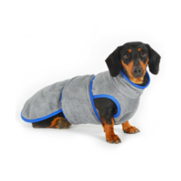 Beach Towel Wrap Grey & Blue