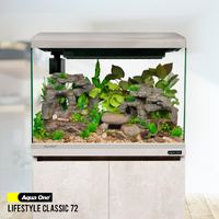 Aqua One Lifestyle Classic 72 Aquarium Grey with Cabinet