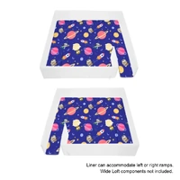 C&C Fleece 2x2 Loft Liner Pigs in Space